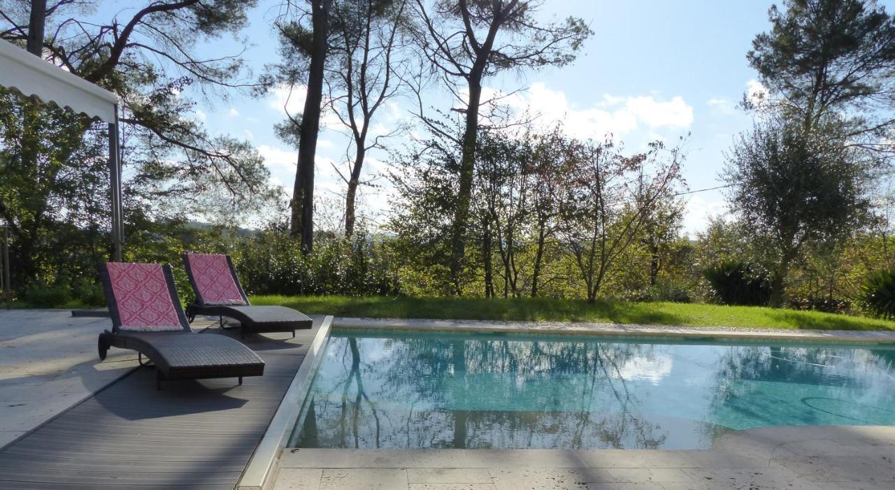 O Tilia D'Azur Bed & Breakfast โรกฟอร์-เลส์-แปงส์ ภายนอก รูปภาพ